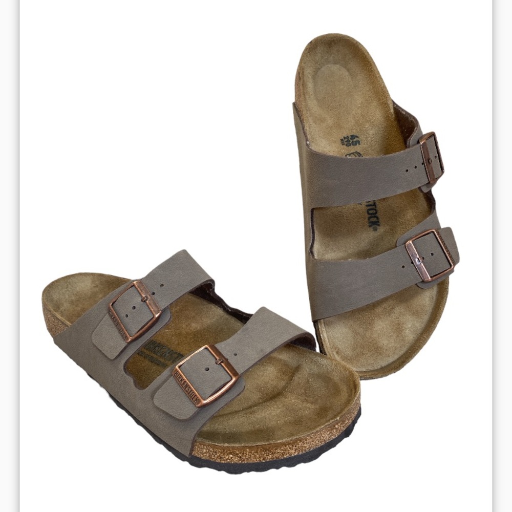 Birkenstock Men’s Arizona Leather Sandals Size 12 Nwot Gem